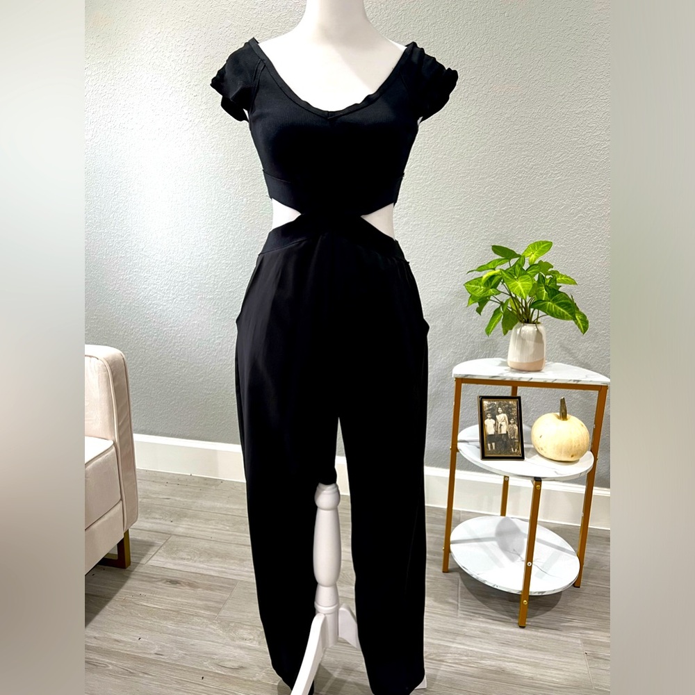 Black Bebe jumpsuit